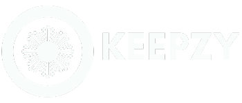 Logo Keepzy blanc
